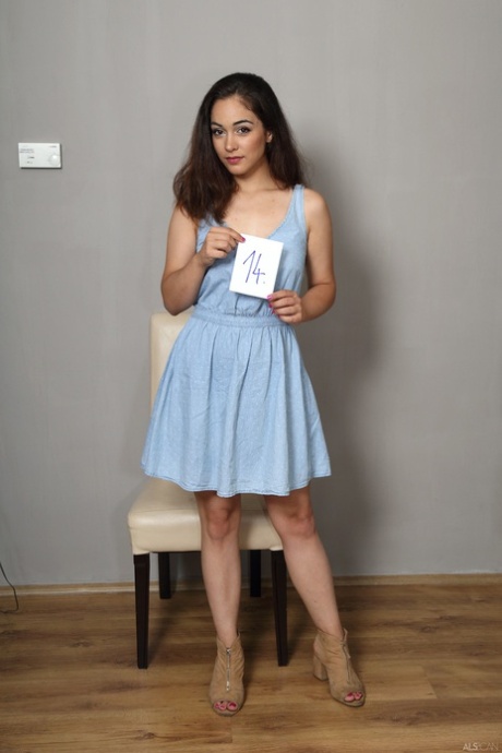 Gorgeous amateur teens show off their hot naked bodies at the casting