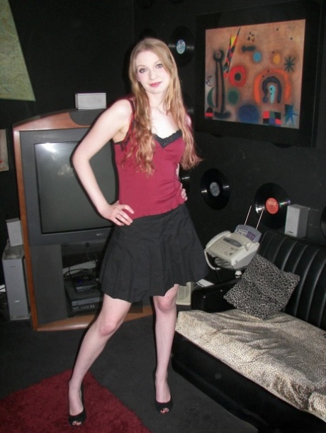 Amateur blonde and her hot girlfriend undress and taste each other's dick
