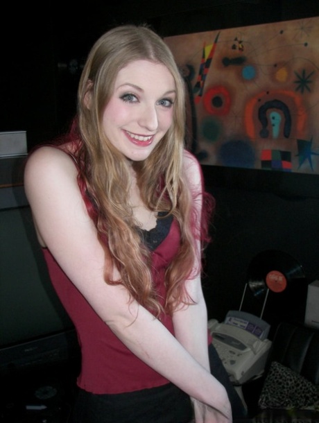 Amateur blonde and her hot girlfriend undress and taste each other's dick