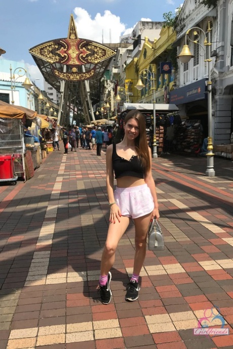 Cute babe Jill Kassidy shows her hot legs in a sexy compilation wearing shorts