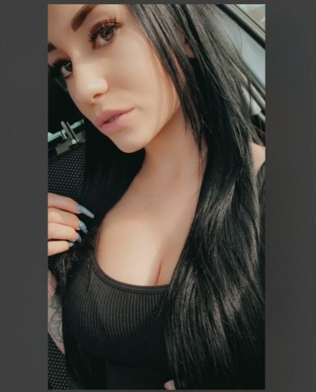 Glamorous babe teases with her big boobs in bralets in a sexy compilation